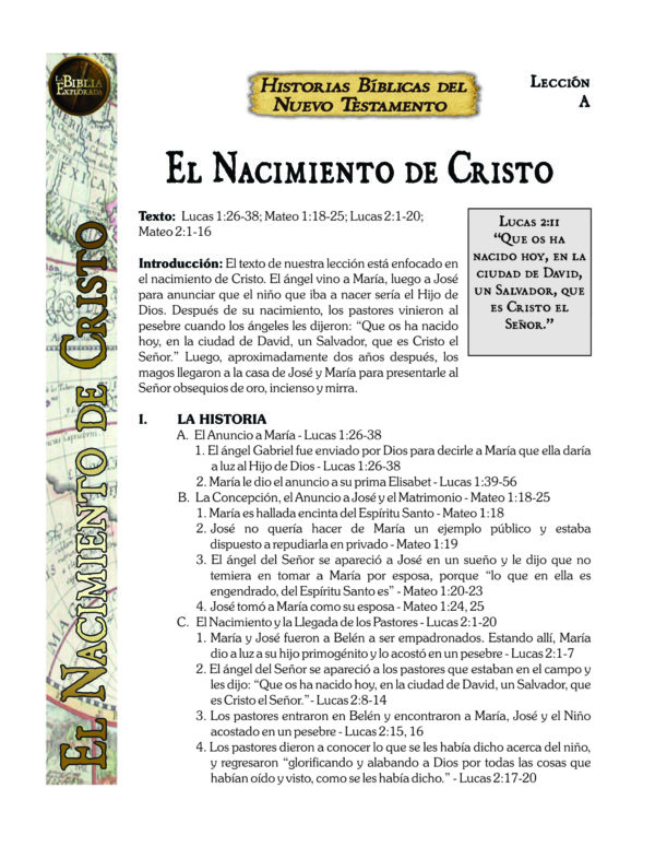 Bible Explored Curriculum – NT Stories (SPANISH) - Image 3