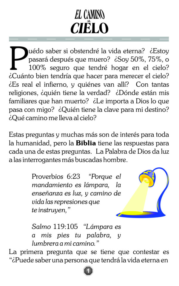 Booklet: Road to Heaven - Spanish - Image 2