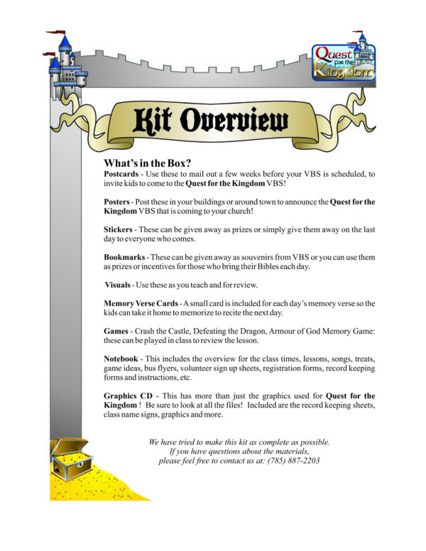 04 VBS - Quest for the Kingdom Kit - Image 4